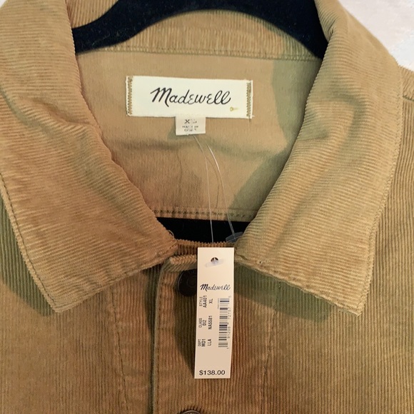 NWT Madewell corduroy men’s classic jean jacket. Brand new never worn size XL. - Picture 5 of 5